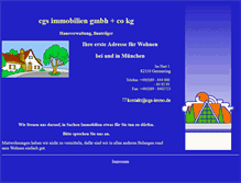 Tablet Screenshot of cgs-immo.com